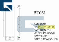 Komatsu PC1250-8R Excavator Accessories Radiator Core Assy 21N-03-41110