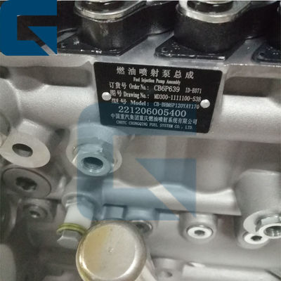 CB6P639 MD300-1111100-538 Diesel Fuel Injection Pump