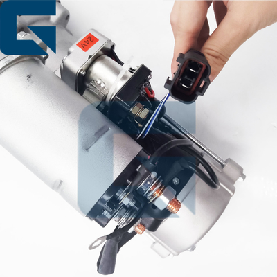 600-813-4421 5.5KW 24V 6D95L Engine Starter For PC200-6 Excavator