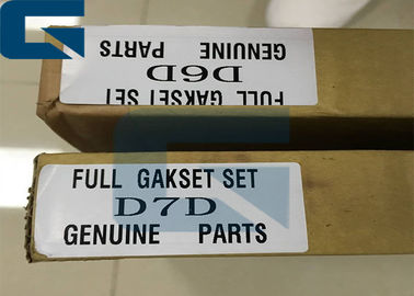 D6D D7D Full Gasket Set Cylinder Head Gasket  Spare Parts