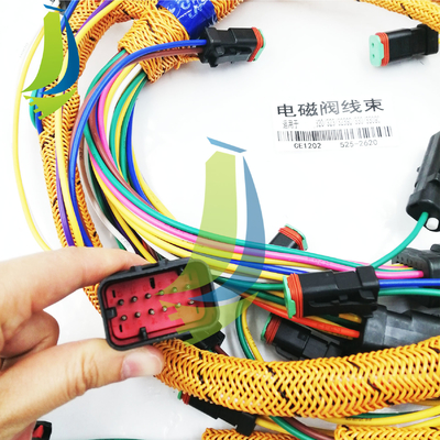 525-2620 Wiring Harness Solenoid Valve Harness 5252620 for E320D Excavator