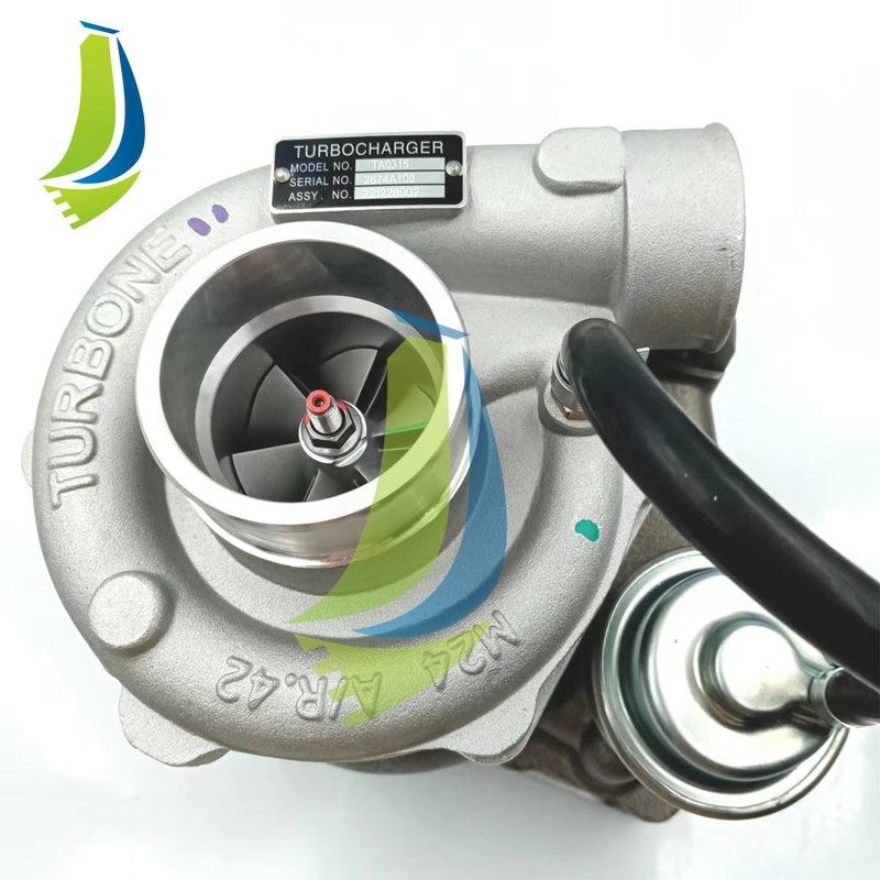 2674A108 Excavator Spare Parts Turbocharger For T4.236 Engine