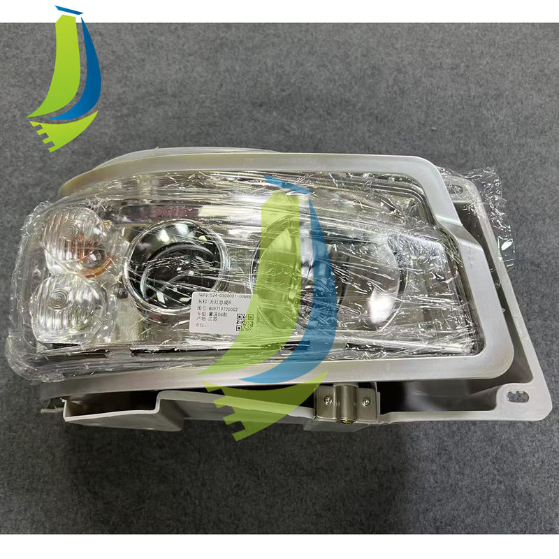 Steel WG9719720002 Right Front Headlight Assembly Spare Parts for Heavy Duty Vehicles